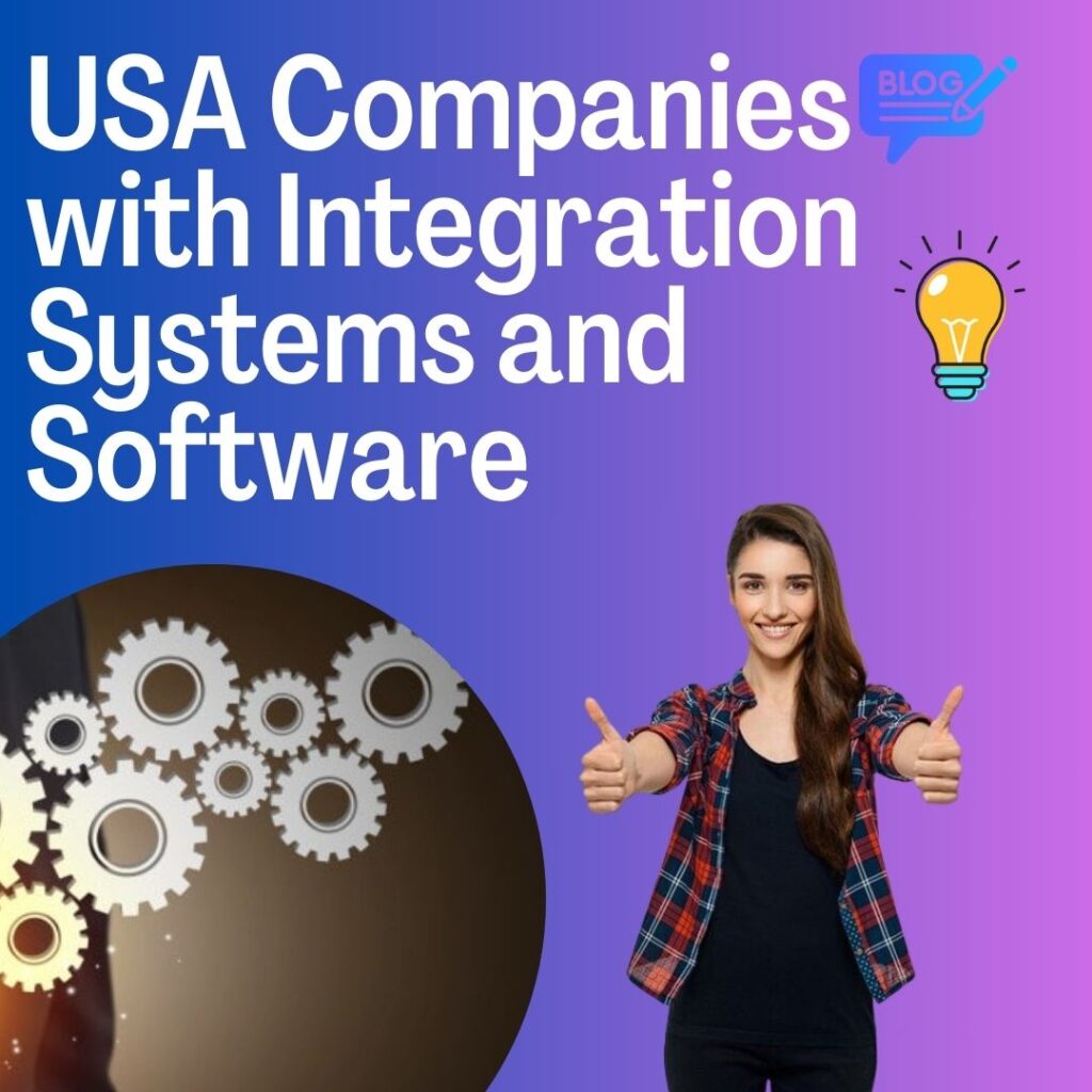 USA Companies with Integration Systems and Software